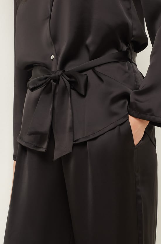 Chemise de pyjama &agrave; nouer;${refinementColor}