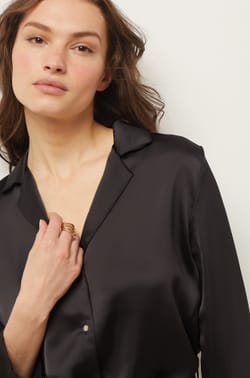 Chemise de pyjama &agrave; nouer;${refinementColor}