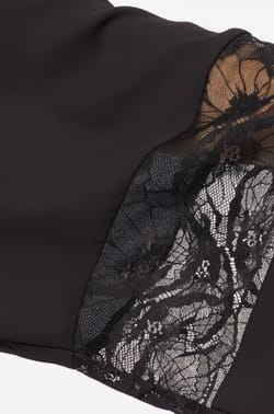 D&eacute;shabill&eacute; satin&eacute; d&eacute;tails dentelle;${refinementColor}