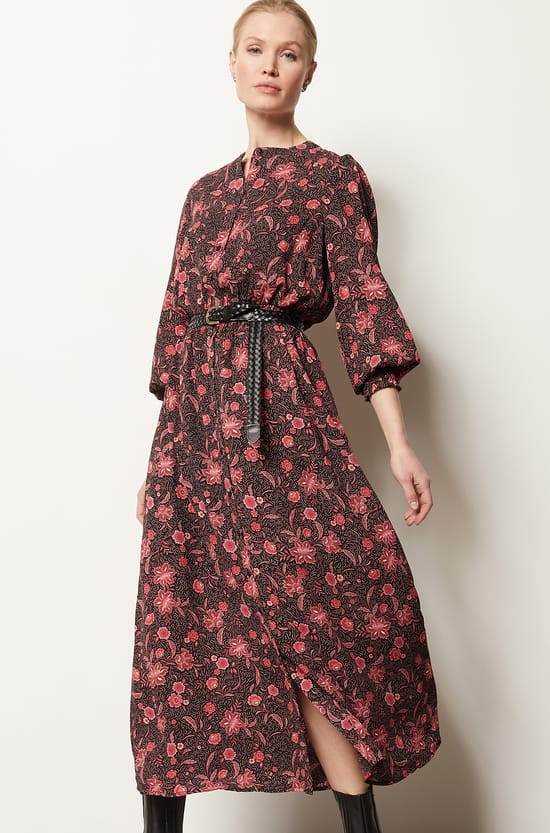 Robe longue imprim&eacute;e;${refinementColor}