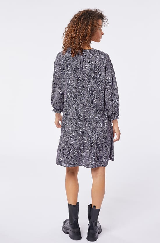 Robe fluide imprim&eacute;e;${refinementColor}