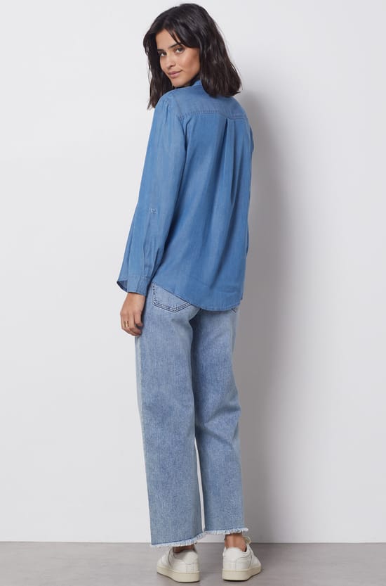 Chemisier manches longues;${refinementColor}