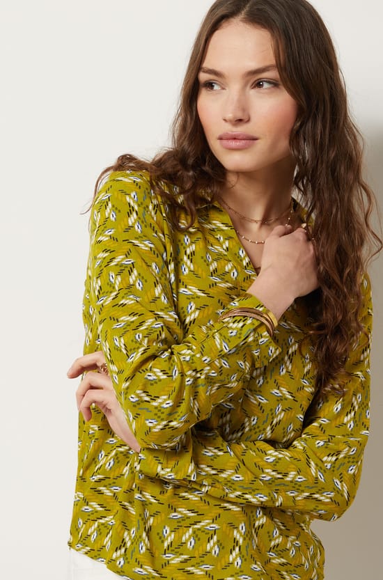 Blouse imprim&eacute;e;${refinementColor}