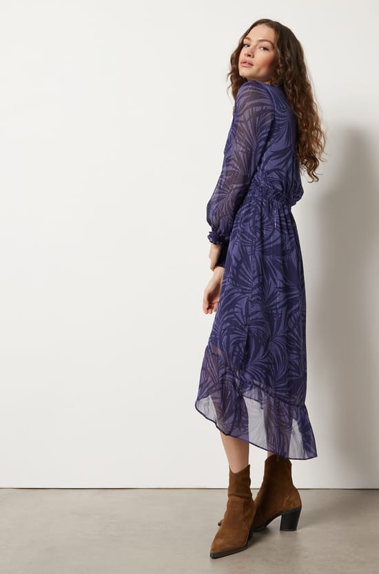 Robe longue imprim&eacute;e;${refinementColor}