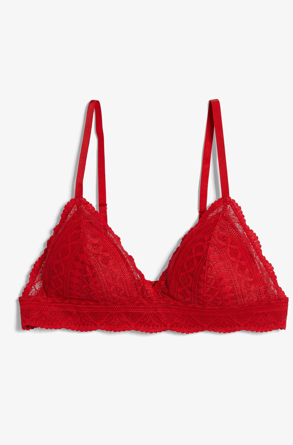N.8 Le triangle sans armatures IDOLE ROUGE ETAM