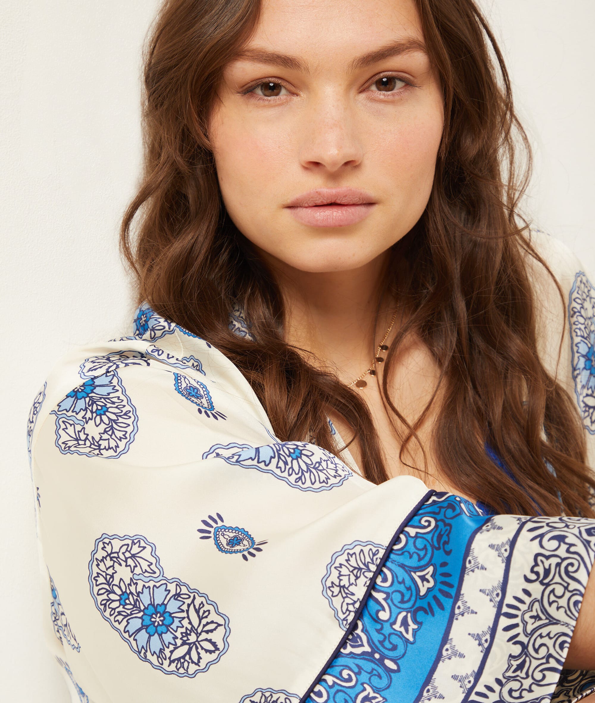 Satin Robe MIENA MULTICOLORE ETAM