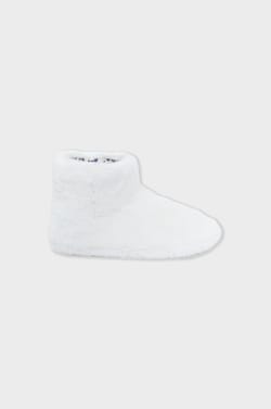 Chaussons bottines en fausse fourrure;${refinementColor}