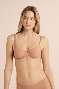 Soutien-gorge corbeille en microfibre;${refinementColor}