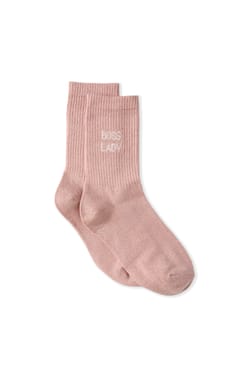 Chaussettes paillet&eacute;es avec coton;${refinementColor}