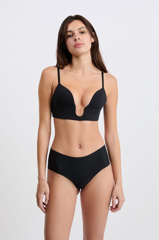Wireless Bra with Lightly Lined Cups for Special Necklines;${refinementColor}