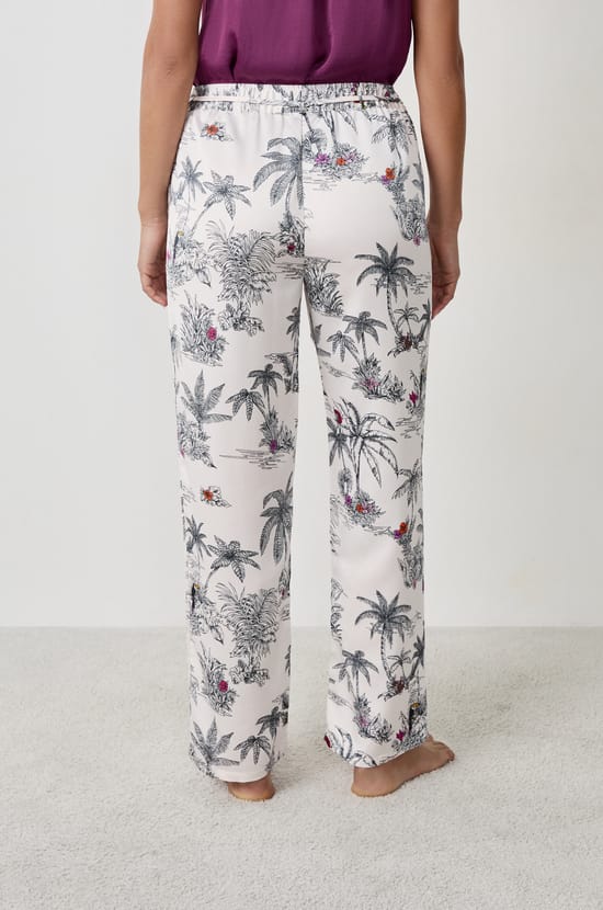 Pyjama Trousers with Prints;${refinementColor}