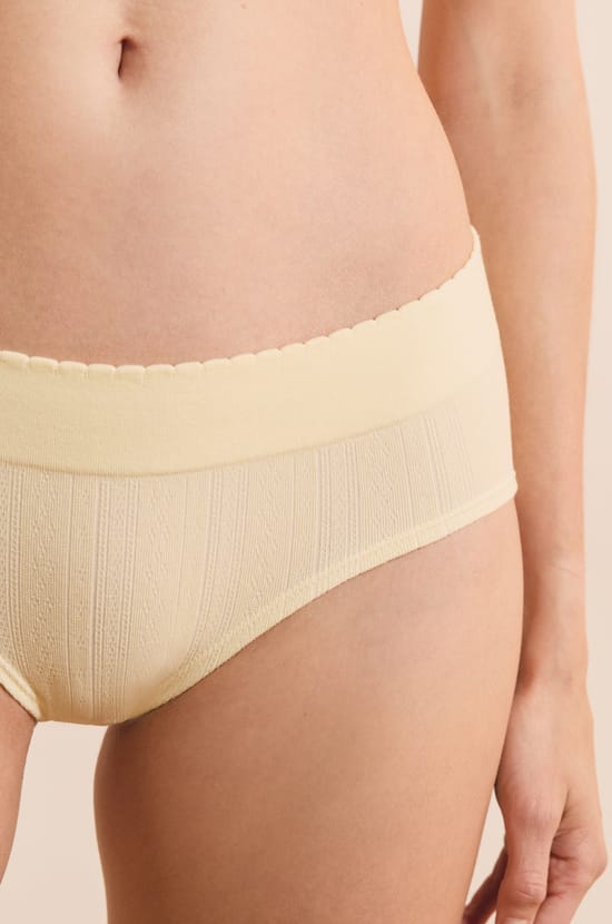 Boyshort in Pointelle;${refinementColor}