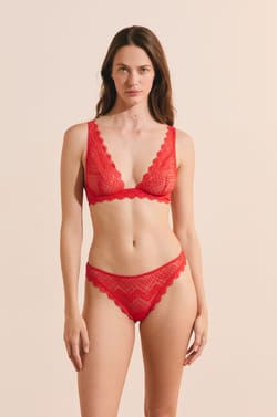 Bra N.7 - The Balconette Foulard in Lace;${refinementColor}