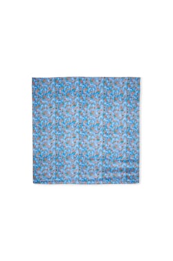 Foulard &agrave; motif floral;${refinementColor}