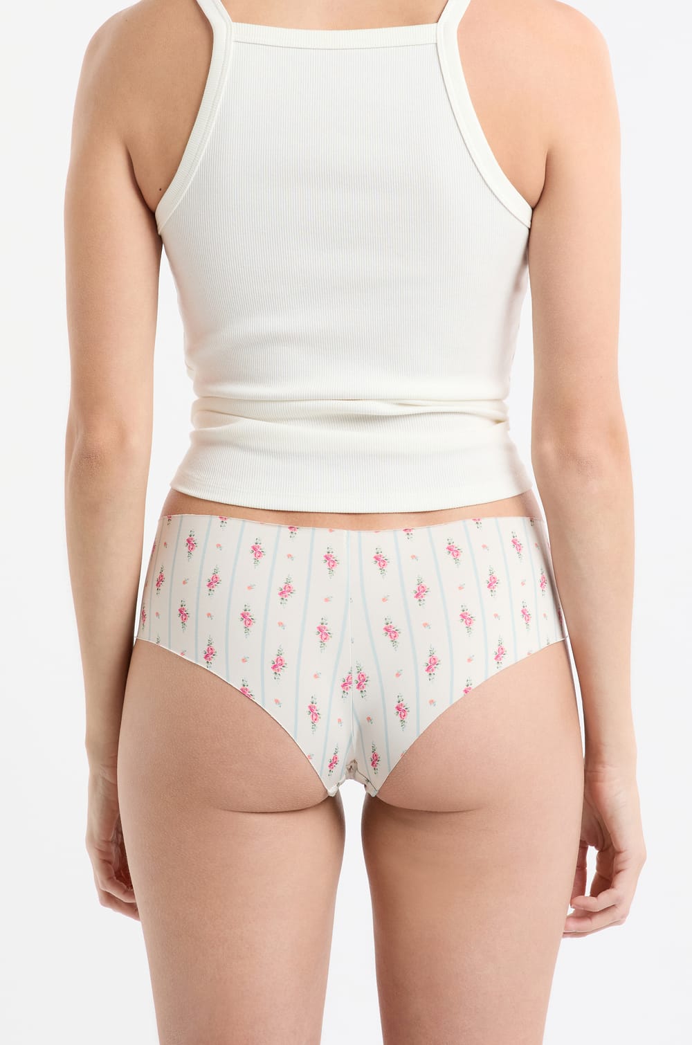 Hipster en microfibre sans couture &agrave; motifs;${refinementColor}