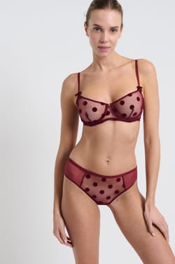 Hipster in Flocked Tulle;${refinementColor}