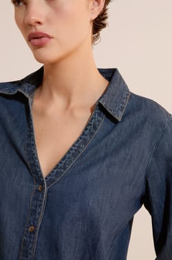 Chemise en jean;${refinementColor}