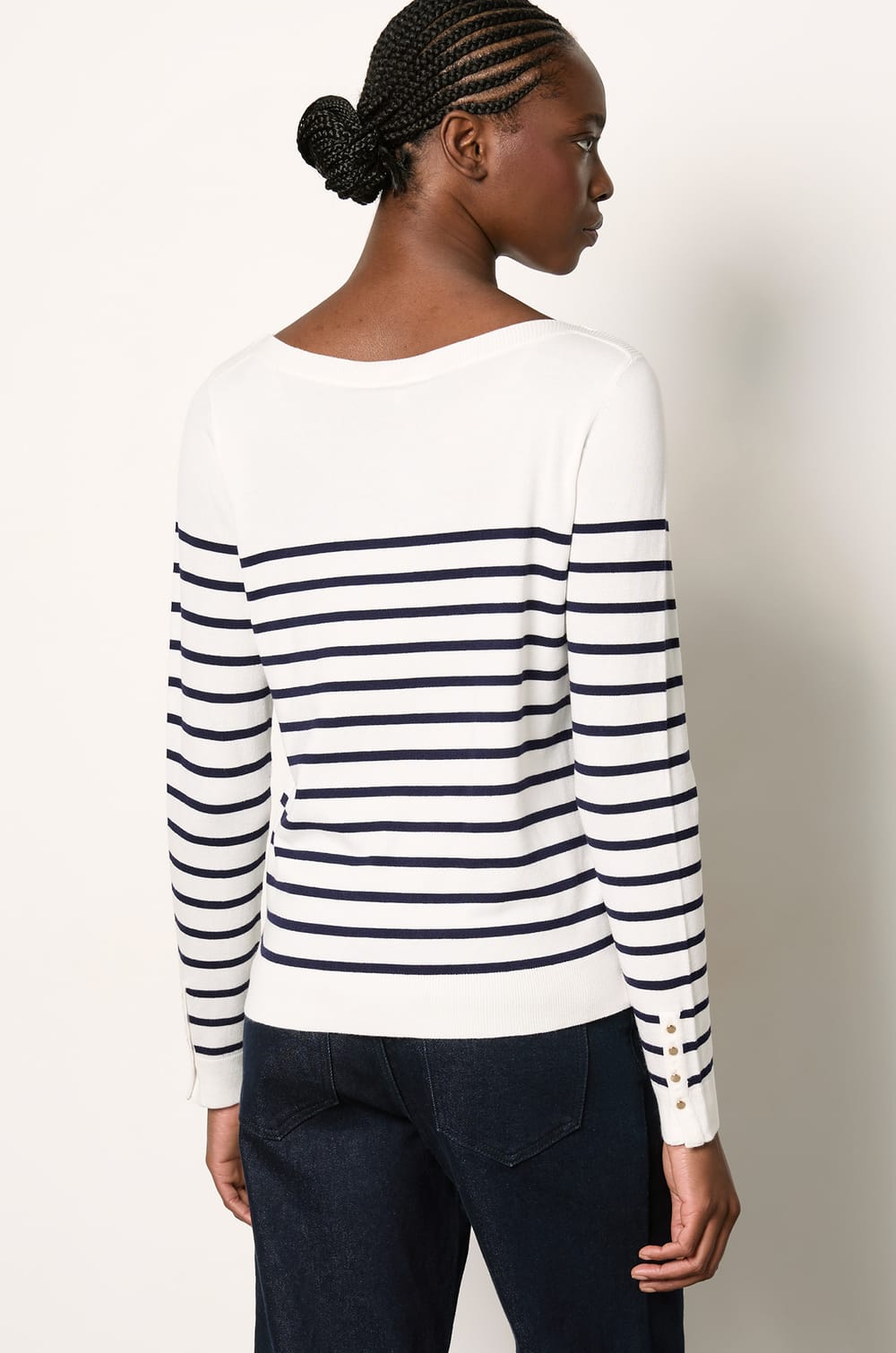 Boat Neck Sweater;${refinementColor}