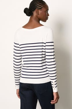 Boat Neck Sweater;${refinementColor}