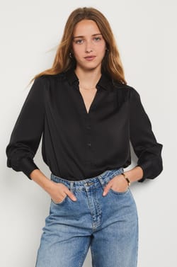 Satin Shirt;${refinementColor}