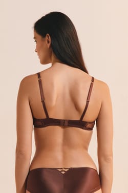 Sujetador N.9 - Balconnet con bordado floral;${refinementColor}