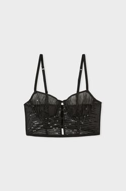 Bra N.9 - Sequin Bustier;${refinementColor}