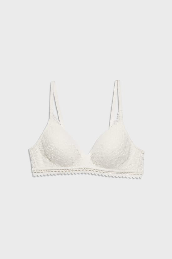 Wireless Lightly Lined Demi Bra;${refinementColor}