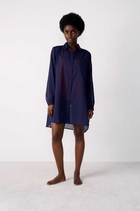 Beach Shirt Dress;${refinementColor}