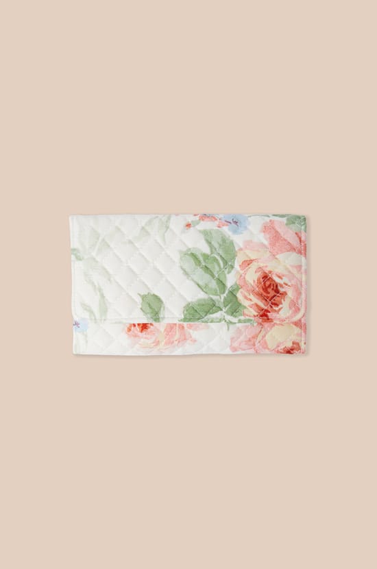 Trousse avec motifs fleurs;${refinementColor}