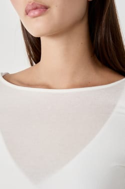 Boat neck T-shirt;${refinementColor}