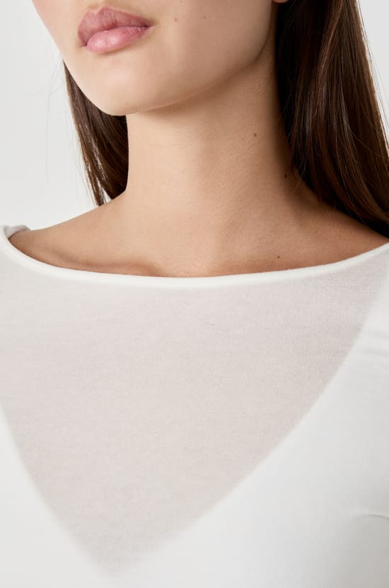 Boat neck T-shirt;${refinementColor}