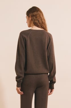 Pull avec boutons 100% cachemire;${refinementColor}