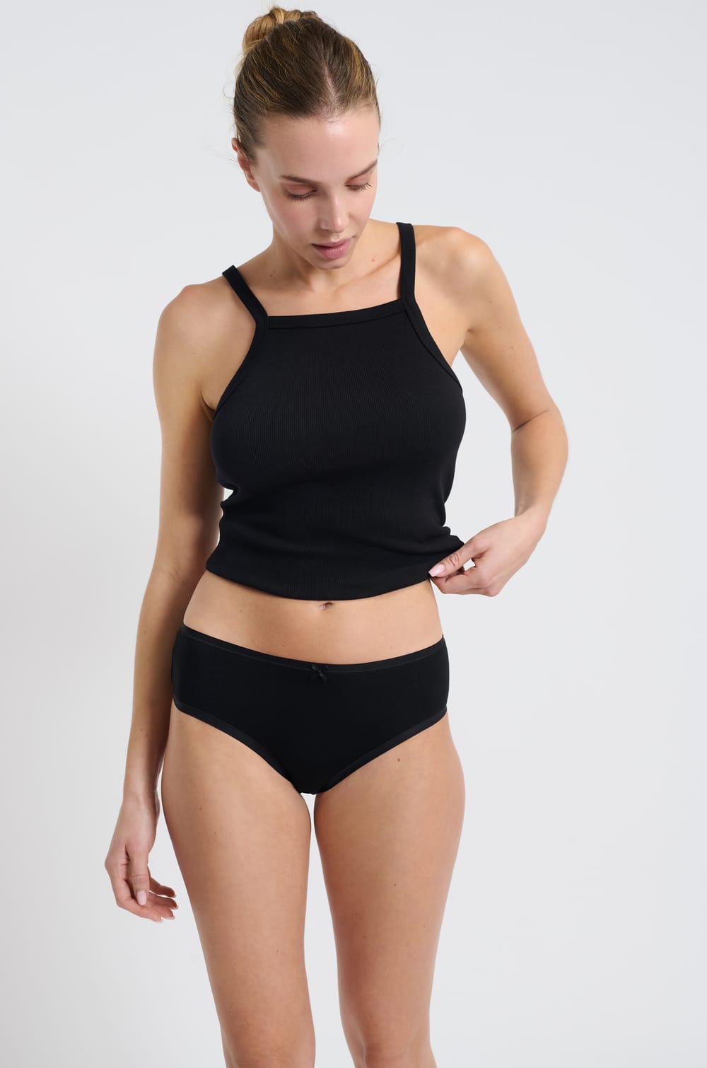 Pack of 3 Organic Cotton Boyshorts;${refinementColor}