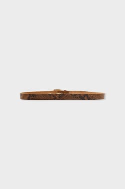 Leren riem met print;${refinementColor}