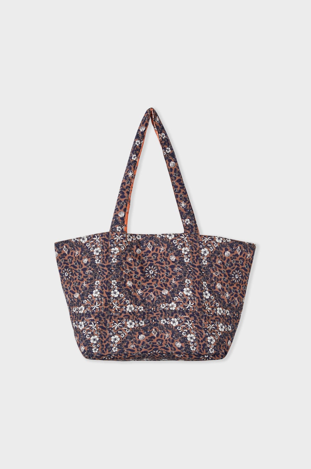 Reversible printed cotton bag;${refinementColor}
