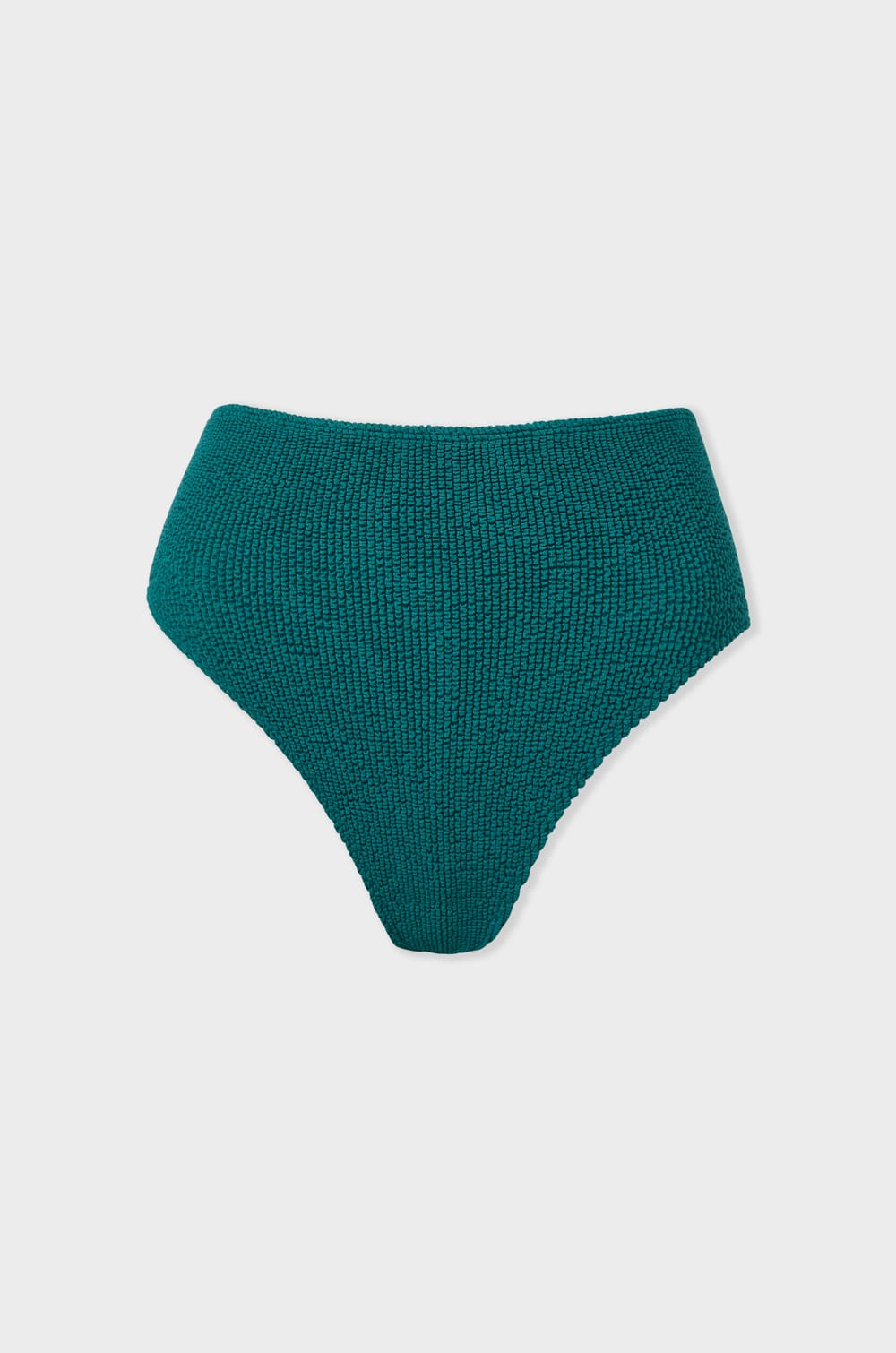 High-waisted bikini brief in stretchy material swimwear bottom;${refinementColor}