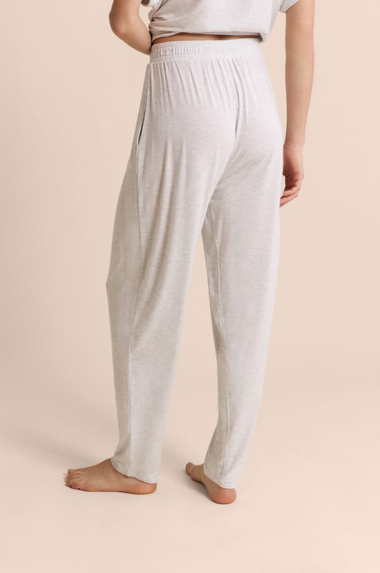 Elasticated Pyjama Trousers;${refinementColor}