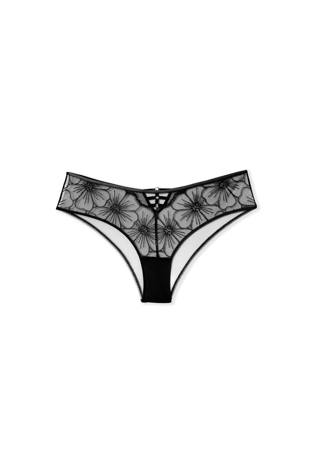 Boyshort with embroidery;${refinementColor}