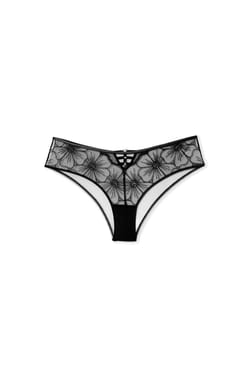 Boyshort with embroidery;${refinementColor}