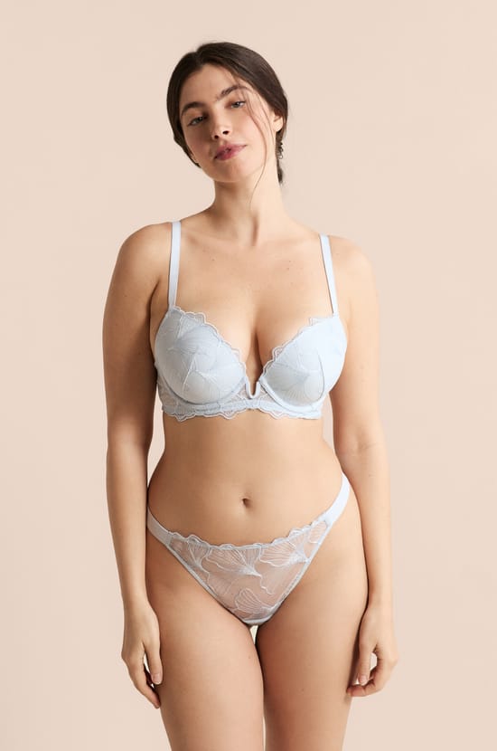 Sujetador N.5 - Copas finas con escote pronunciado;${refinementColor}