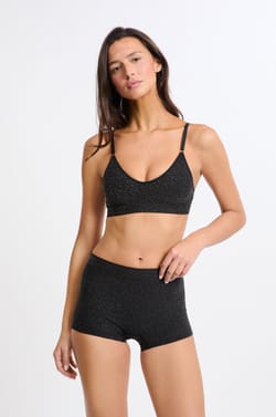 Soutien-gorge brassière sans coutures irisé;${refinementColor}