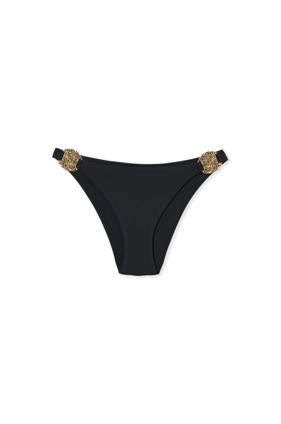Bas de maillot bikini avec d&eacute;tails bijoux - Etam x H&ocirc;tel Mahfouf;${refinementColor}