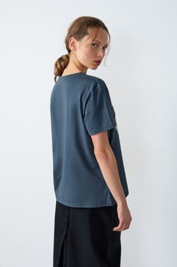 Printed Cotton T-shirt;${refinementColor}