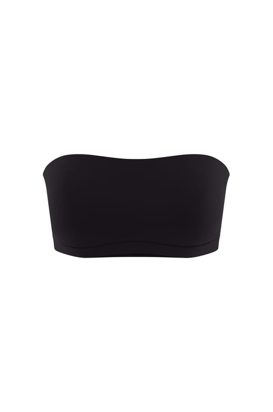 Sujetador bandeau de microfibra;${refinementColor}