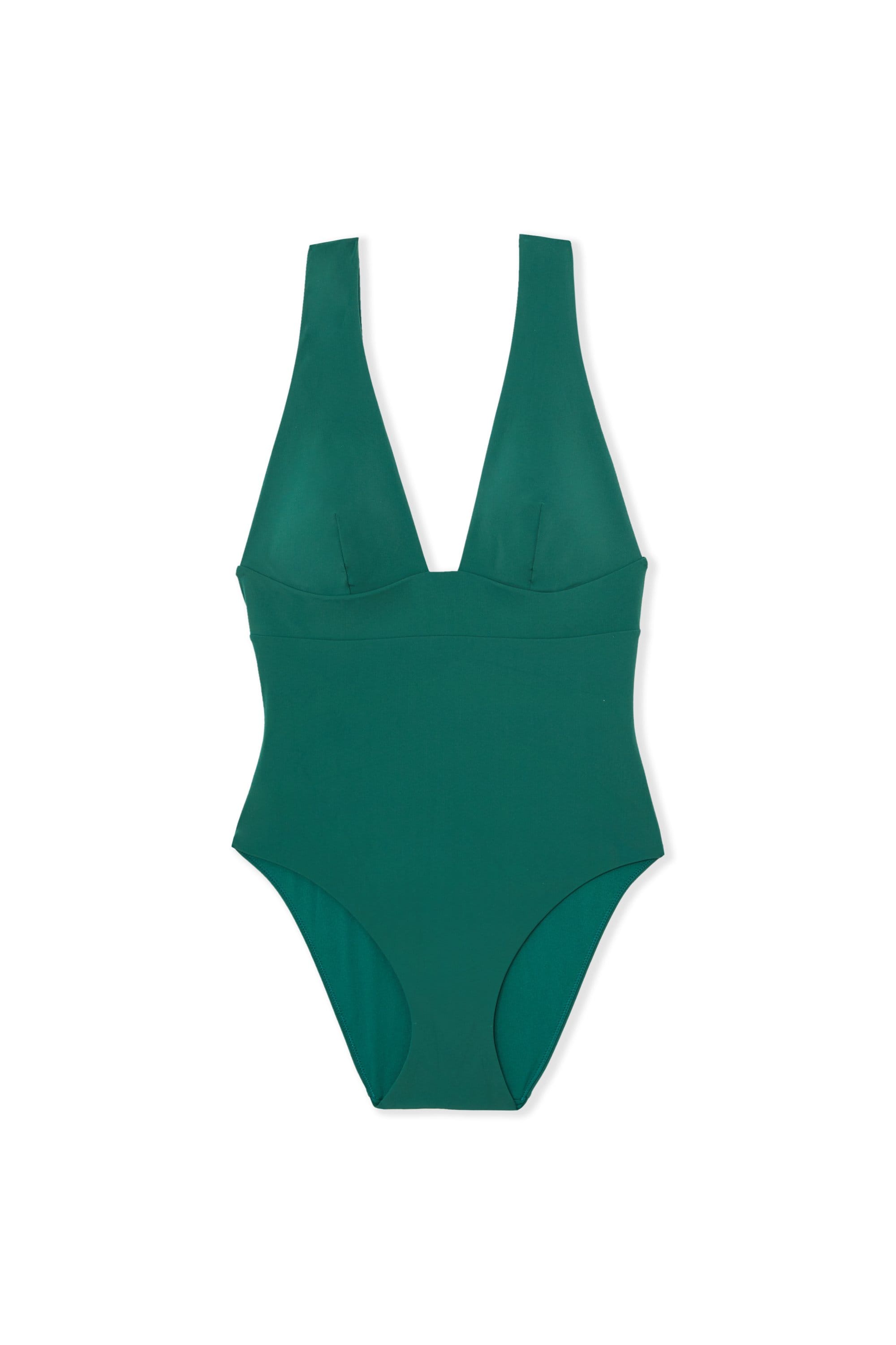 One-Piece Swimsuit - PREMIERE - VERT SAPIN - ETAM