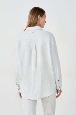 Chemise de pyjama côtelé;${refinementColor}