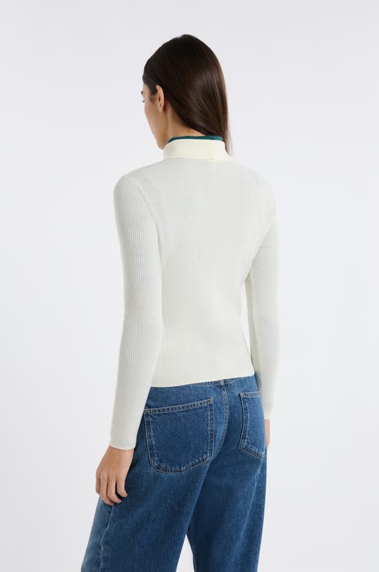 Polo manches longues;${refinementColor}