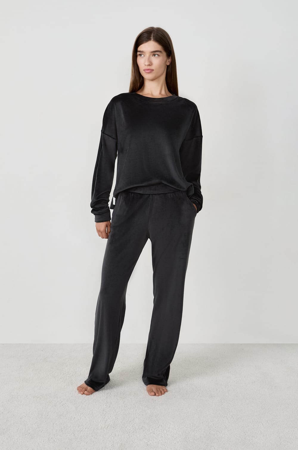 NOT US -  Pantalon de pyjama en velours;${refinementColor}