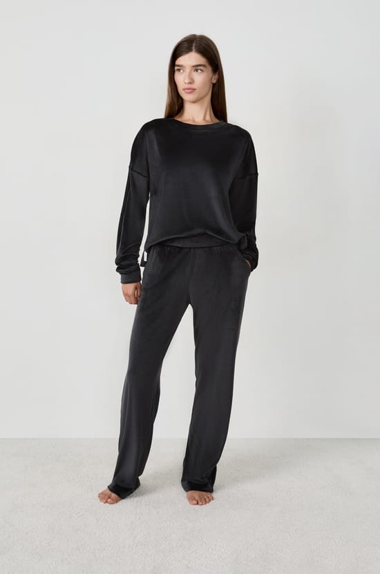 NOT US -  Pantalon de pyjama en velours;${refinementColor}
