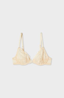 Soutien-gorge classique en dentelle;${refinementColor}